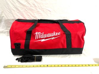 Brand new Milwaukee, seven tool capacity tool bag with shoulder strap