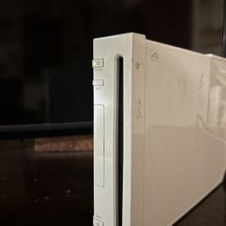 Nintendo Wii With Mario Kart And Mario Bros