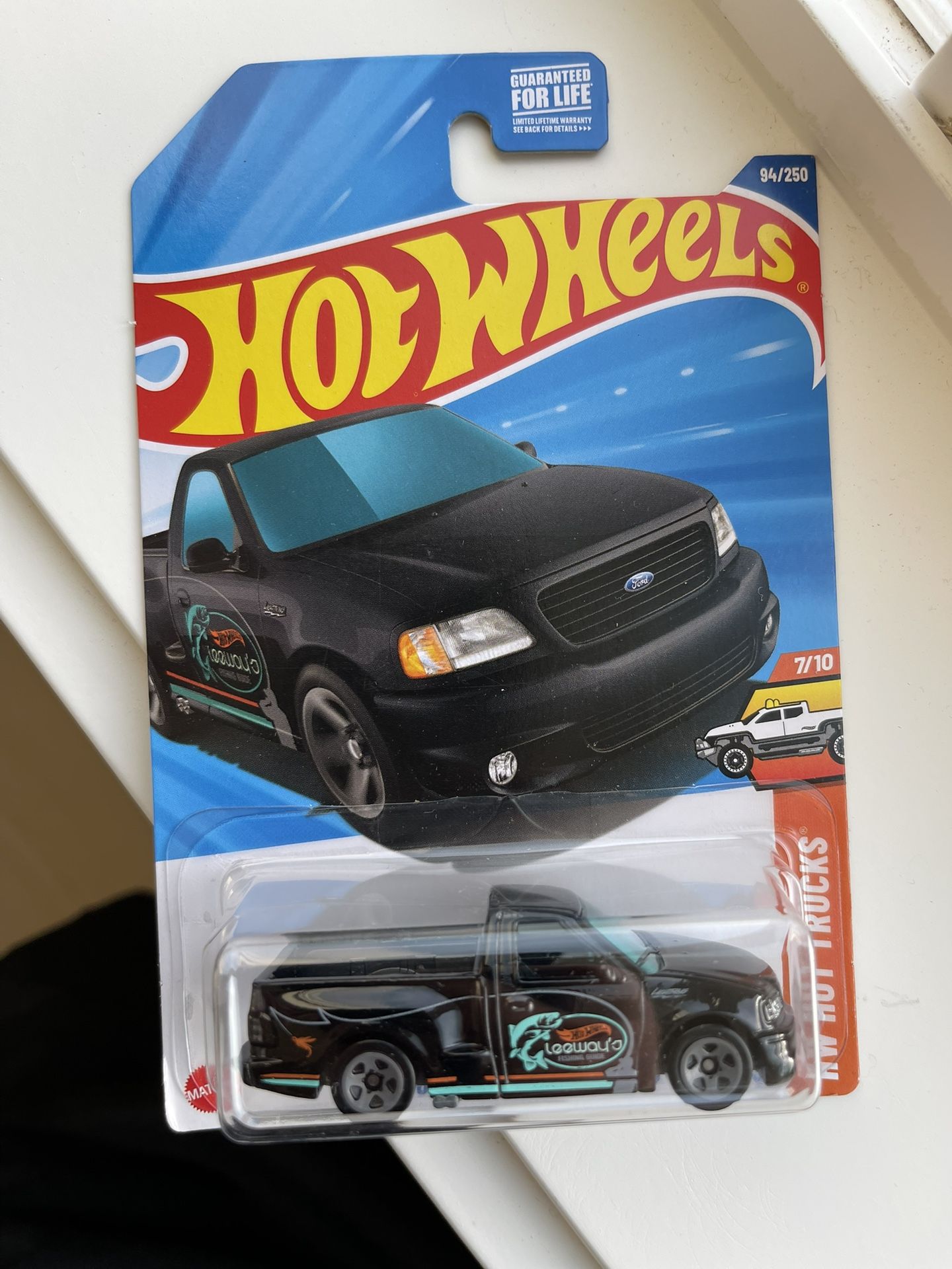 99 Ford Lightning Svt Hotwheels Black