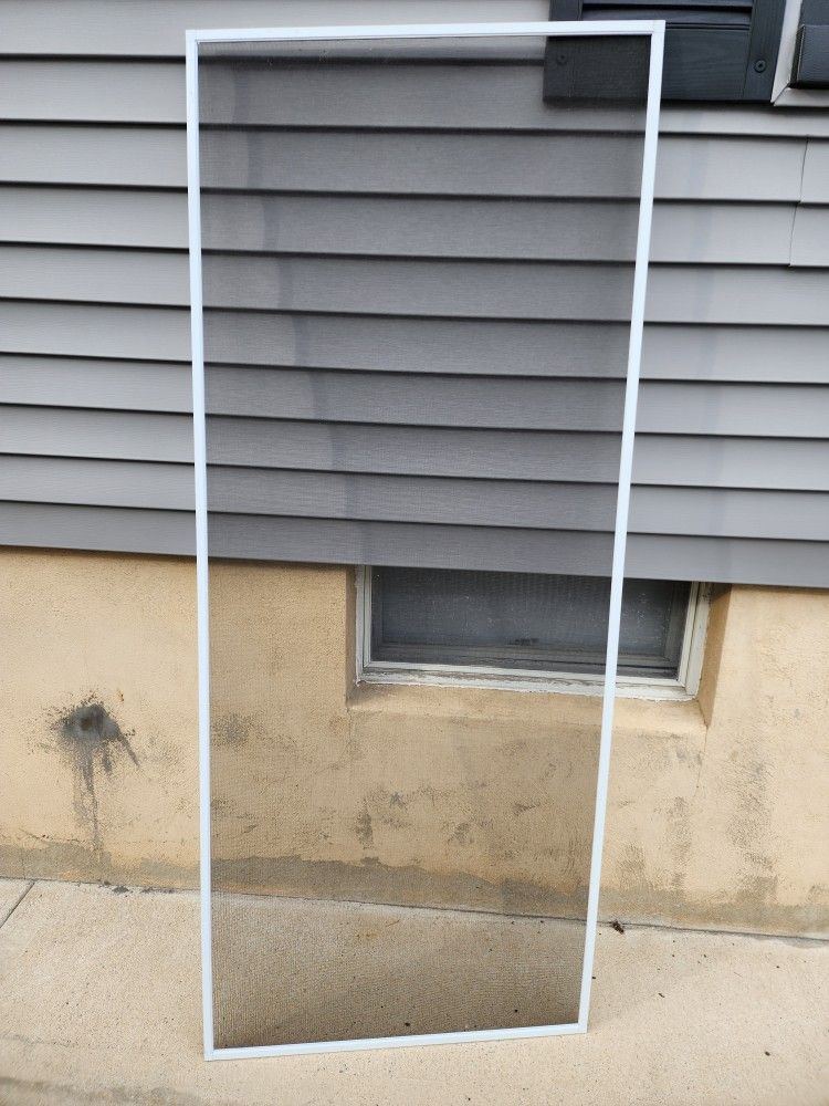 Screen Door Insert WHITE