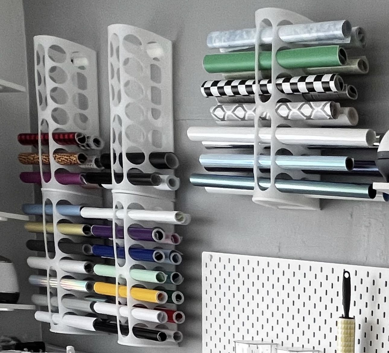 Variera Ikea Bag Dispenser (Can hold Cricut Vinyl)