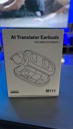 TWS AI Translator Earbuds