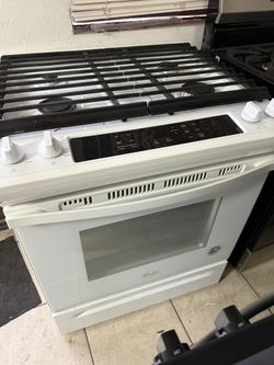 Whirlpool Gas Range In. White 