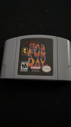 Conker Bad Fur Day N64