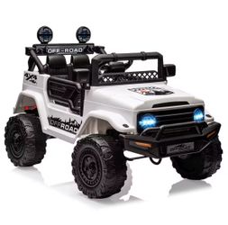 12V Kids Ride On Truck 🔥 Remote Control + Bluetooth + LED Lights | Perfect Gift Super Regalo