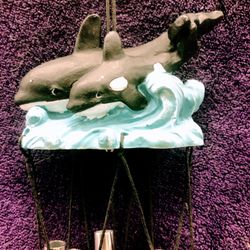 Ceramic Dolphins Chimes 