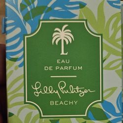 Lilly Pulitzer BEACHY EDP Eau de Parfum Spray 1ml/0.03oz Carded Sample New Rare Discontinued 