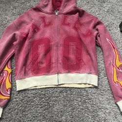 Vale Forever Red Chimera Zip Up 