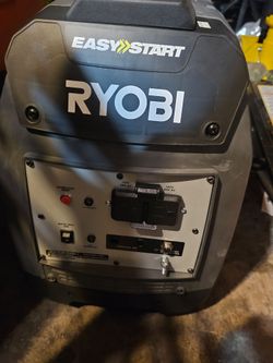 Ryobi inverter generator,2500watts vary quite, like new