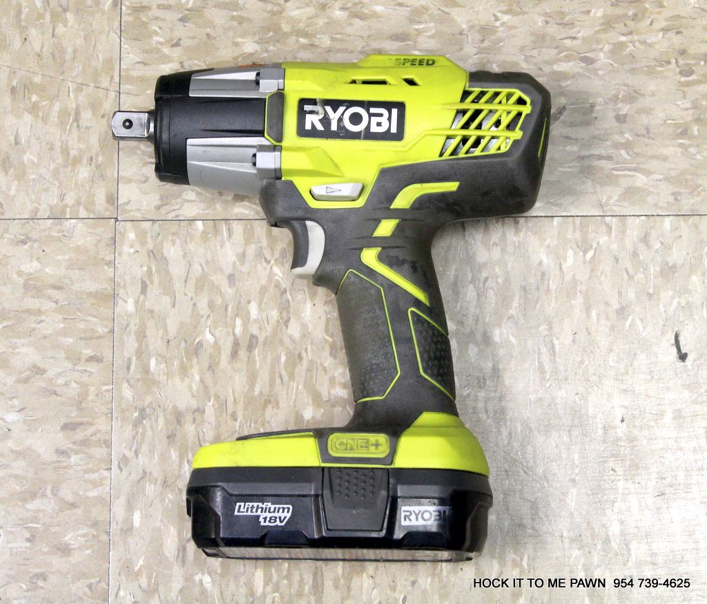 Ryobi 18v 1/2" Cordless Wrench 3 Speed With Battery for Sale in Sunrise, FL - OfferUp