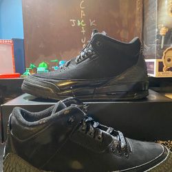 JORDAN 3 BLACK CAT