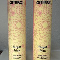 Amika Forget Frizz Shampoo/Condtioner