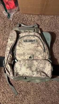 U.S. Army National Guard digital-camo backpack