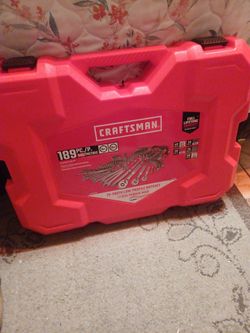 Huge Craftsman tool set, 189 pieces, brand new