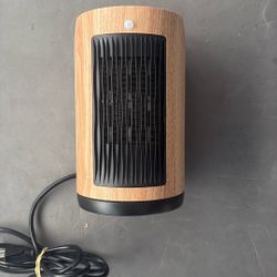 Smart - Touch-Activated Smart Personal Space Heater – Hot & Cold Fan – Compact 11” x 5”