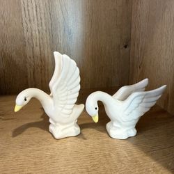 Vintage Swan/Goose Figurines