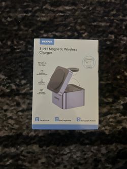 📦 BENFEI 3-in-1 Magnetic Wireless Charger – Foldable Travel Charger 