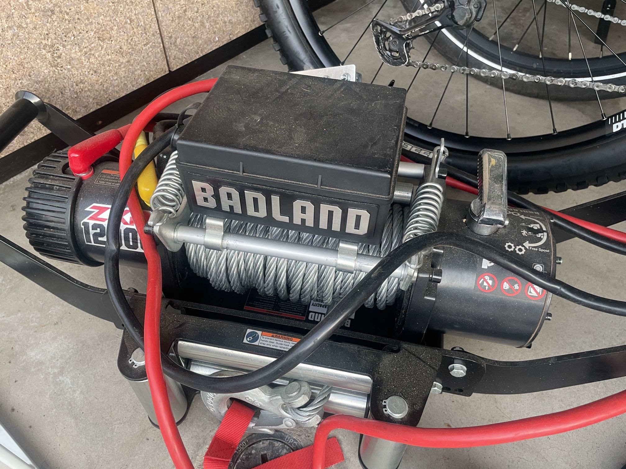 BADLAND ZXR 12,000 lb. Winch with Wire Rope