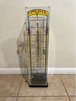 Rare Lowrider Magazine Sunglasses Retail Display Case Rack Vintage