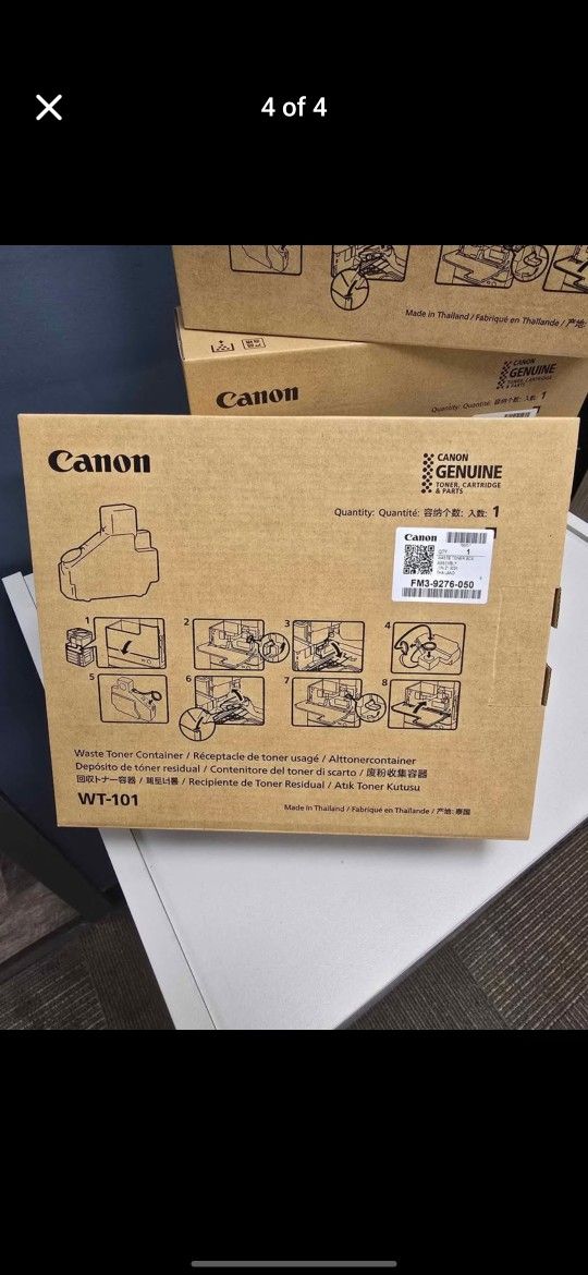 Canon- Waste Toner Box (FM-9276-050)/3Box LOTS*** LOCAL PICK-UP OR CAN SHIP