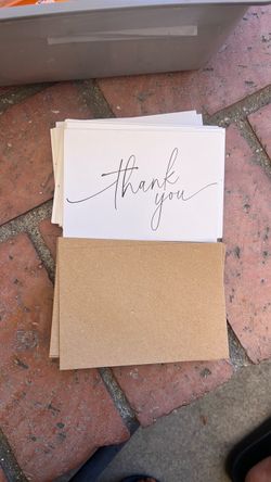 Thank You cards
