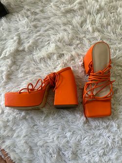 Orange Heels