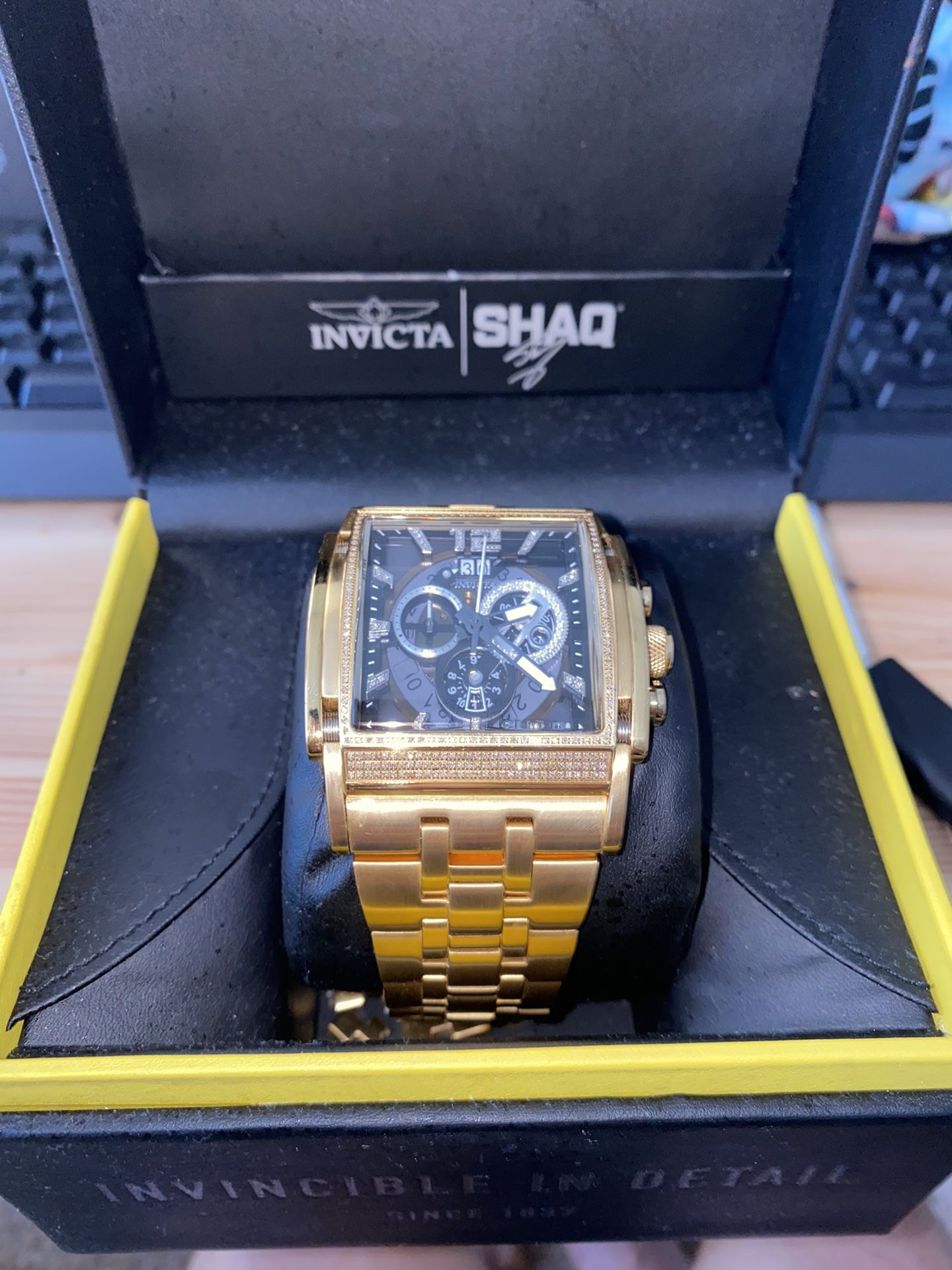 Invicta Diamond Watch, Shaq Series