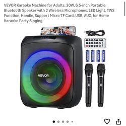 Karaoke machine /entertainment/ party/ speaker