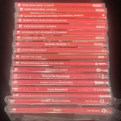 WHOLESALE Nintendo Switch Game Lot of 18 Games SUPER SMASH   XENOBLADE CULT LAMB