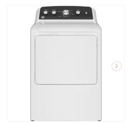 7.2 cu. ft. vented Gas Dryer in White with Auto Dry and Extended Tumble