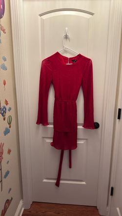 Red dress
