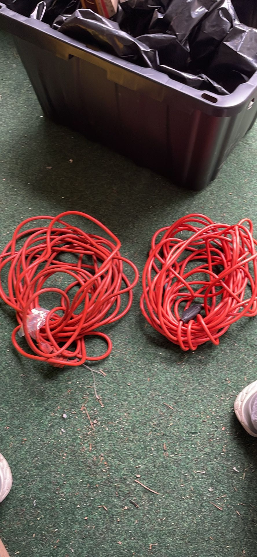 Two Sets Of Extension Cords