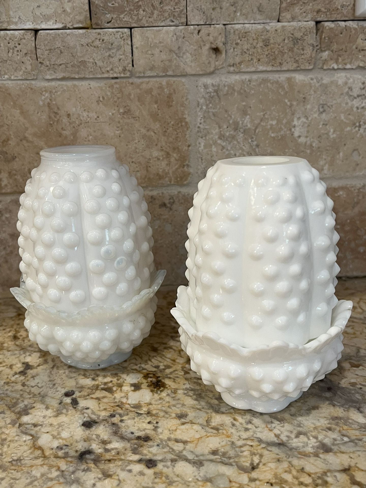 Milk Glass Votives