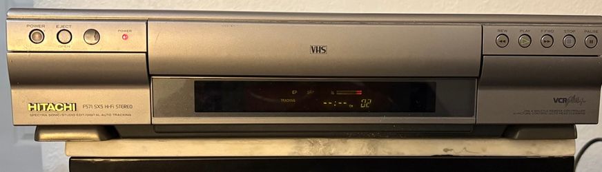 Hitachi F571 SXS Hi-Fi Stereo VHS VCR
