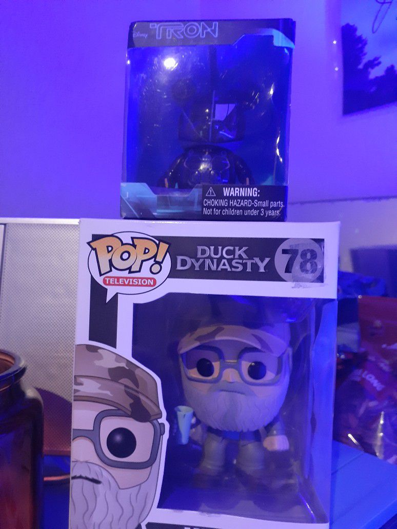 Pop Duck Dynasty/Tron Collectables