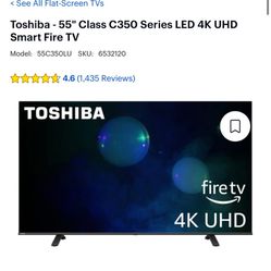 Toshiba 55” LED Smart Fire TV