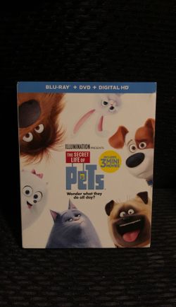 The secret life of Pets blu ray new