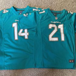 Two Dolphins Players Jerseys