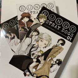 Bungo Stray Dogs Manga Volumes 1, 2, & 3