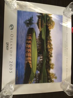 Lot of 30 Golf Course Prints 22 x 28