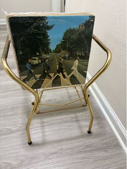 MCM Atomic Gold Vinyl Album Holder