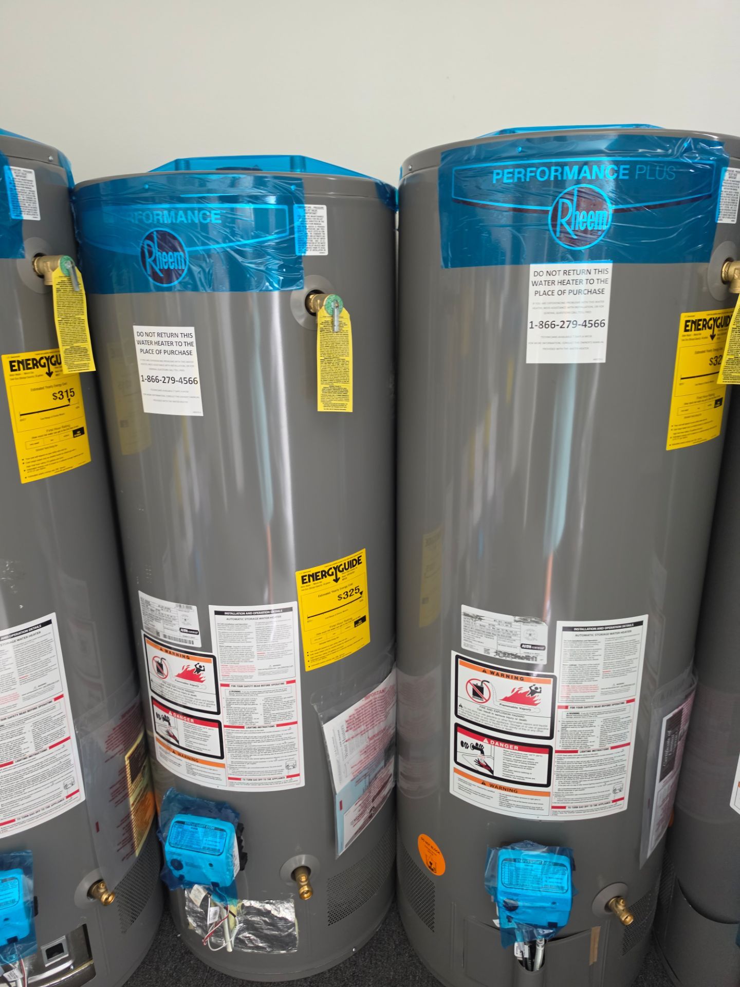 New Water Heater Rheem Performance Plus