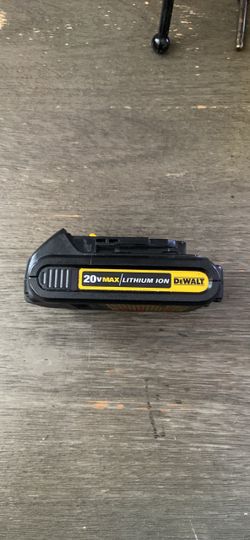 DeWalt 20V Max Lithium Ion Battery