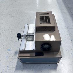 an Argus 500 slide projector 