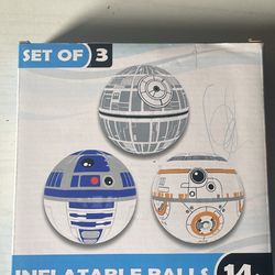 Inflatable Balls New 14 in Star Wars
