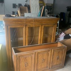 Antique China Cabinet 
