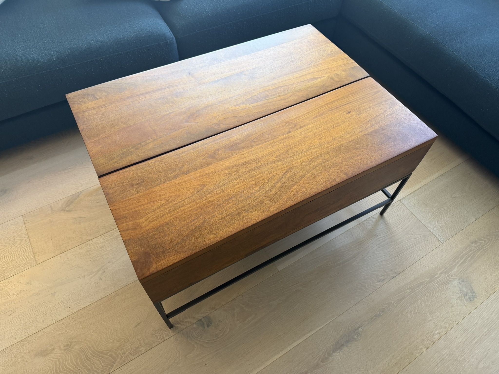 West Elm Industrial Coffee Table 36” - Pending