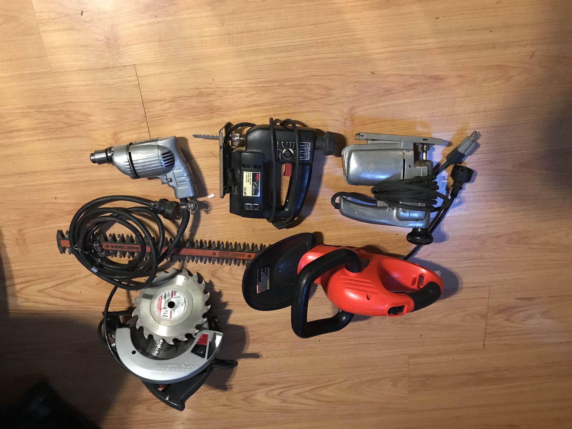 Power tools (all 5 for one price)