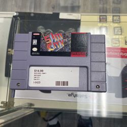 Super Nintendo Game 