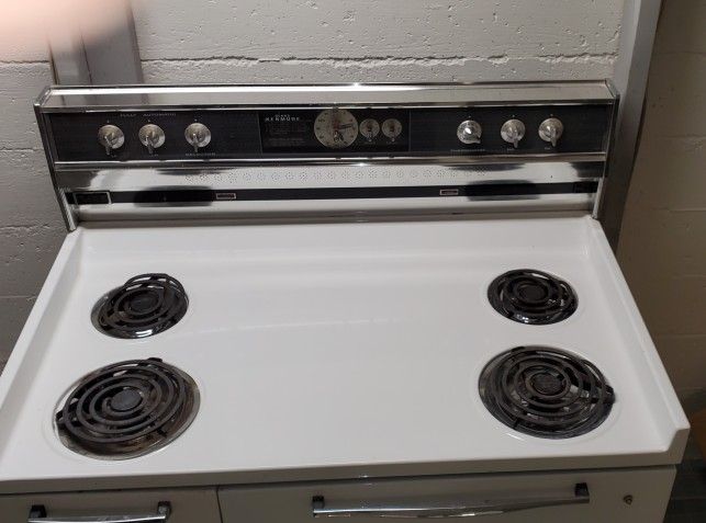 Vintage 50's Sears Kenmore Extra Wide Electric Stove for Sale in